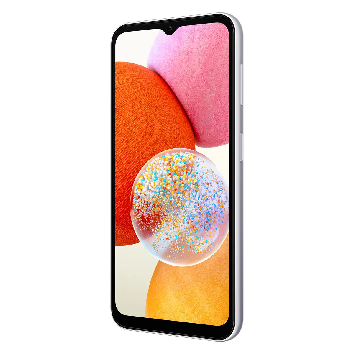 صفحه گوشی Galaxy A14 از زاویه های مختلف