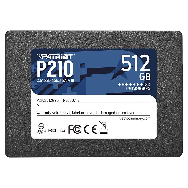SSD اینترنال پاتریوت 512 P210 SATA
