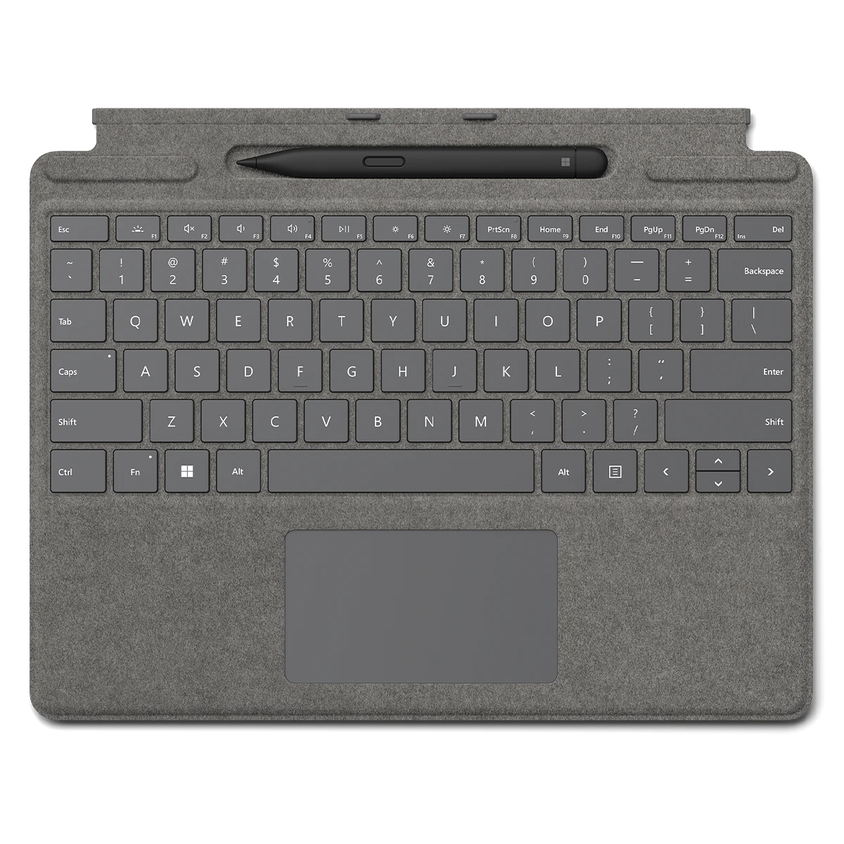 کیبورد مایکروسافت مدل Surface Pro Signature همراه قلم Slim Pen 2 - خاکستری