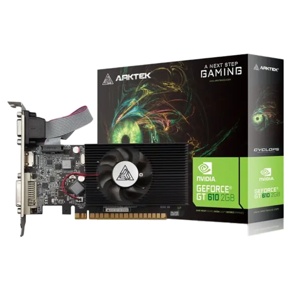 کارت گرافیک ARKTEK GeForce GT610 2GB