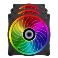 فن کیس گیم مکس FN-12Rainbow-C9
