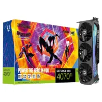 کارت گرافیک ZOTAC GAMING GeForce RTX 4070 Ti AMP AIRO SPIDER MAN 12GB