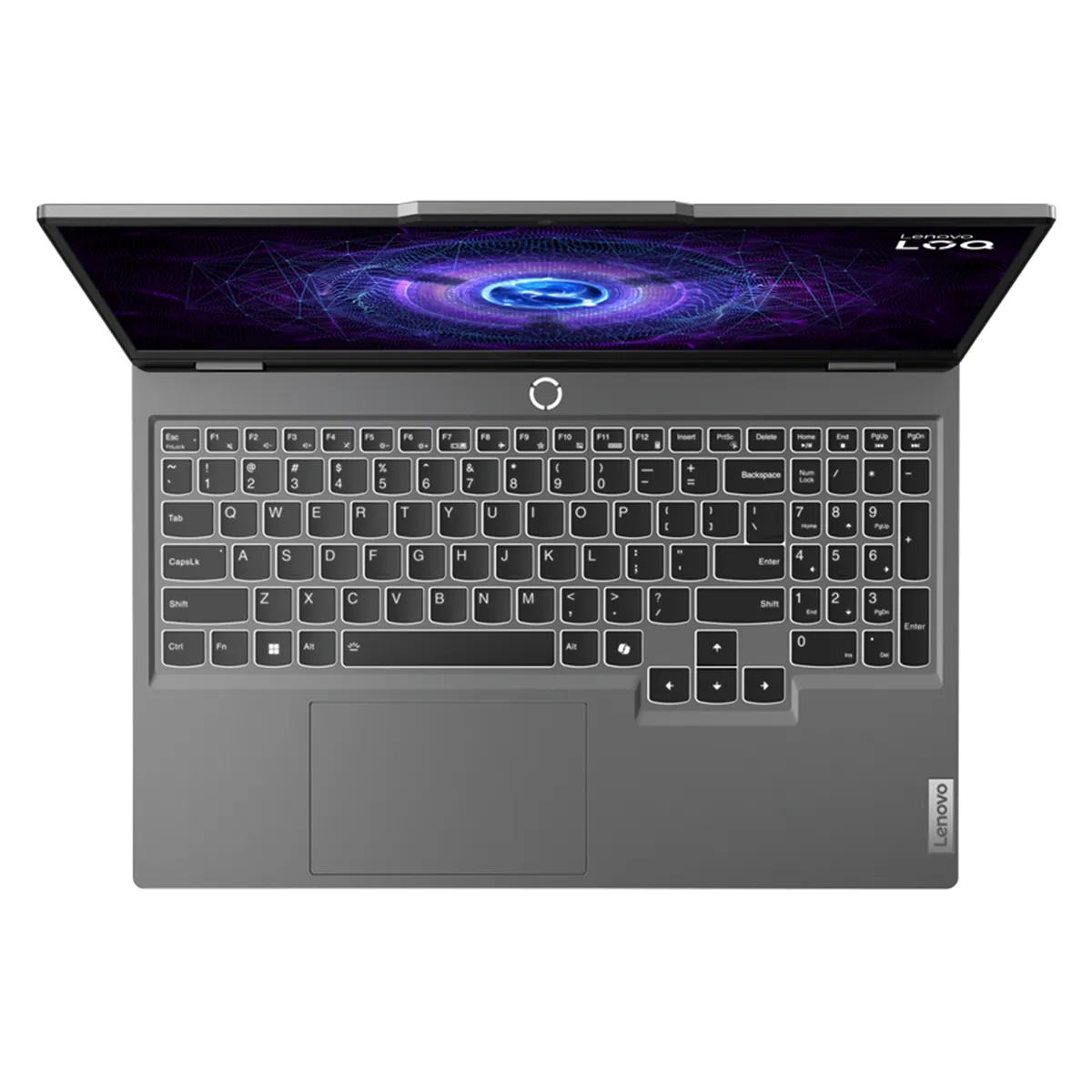 لپ تاپ لنوو LOQ i7 13650HX 16GB 512SSD RTX3050 نمای کیبورد