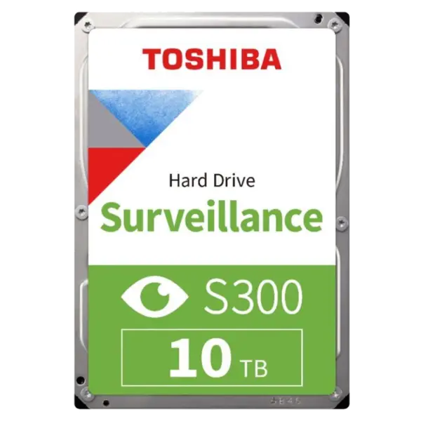 هارد اینترنال توشیبا مدل S300 Surveillance با ظرفیت 10 ترابایت
