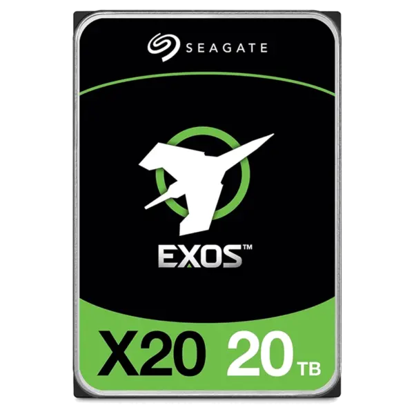 هارد اینترنال سیگیت مدل Exos X20 ST20000NM007D با ظرفیت 20 ترابایت