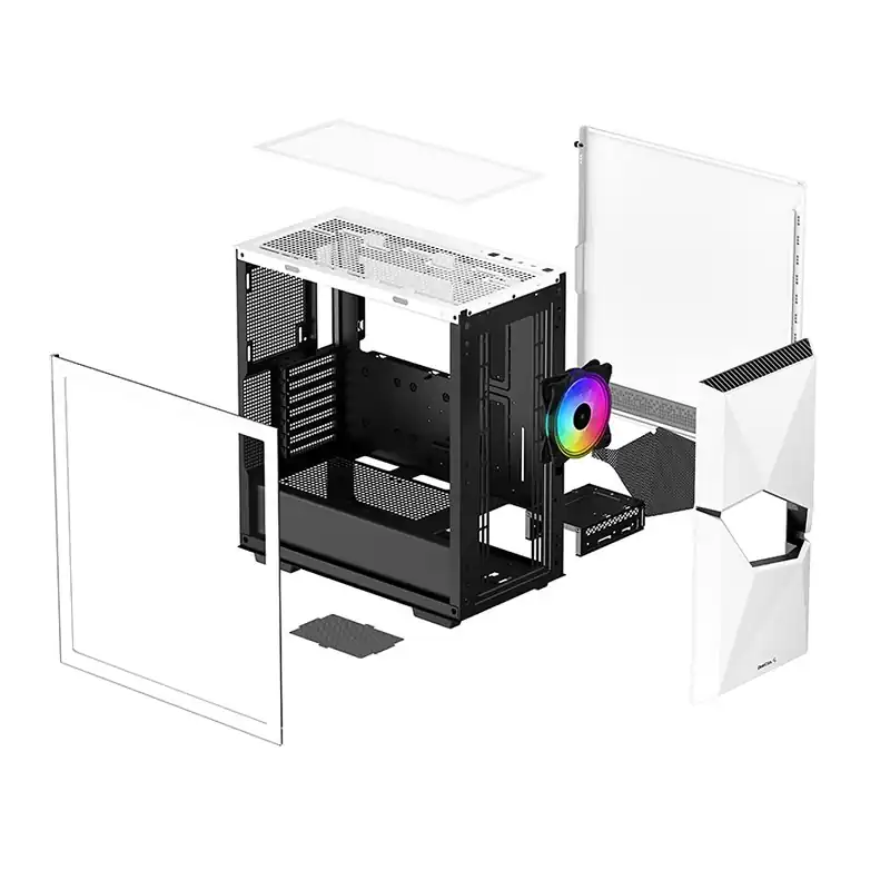 کیس کامپیوتر دیپ کول مدل Cyclops White