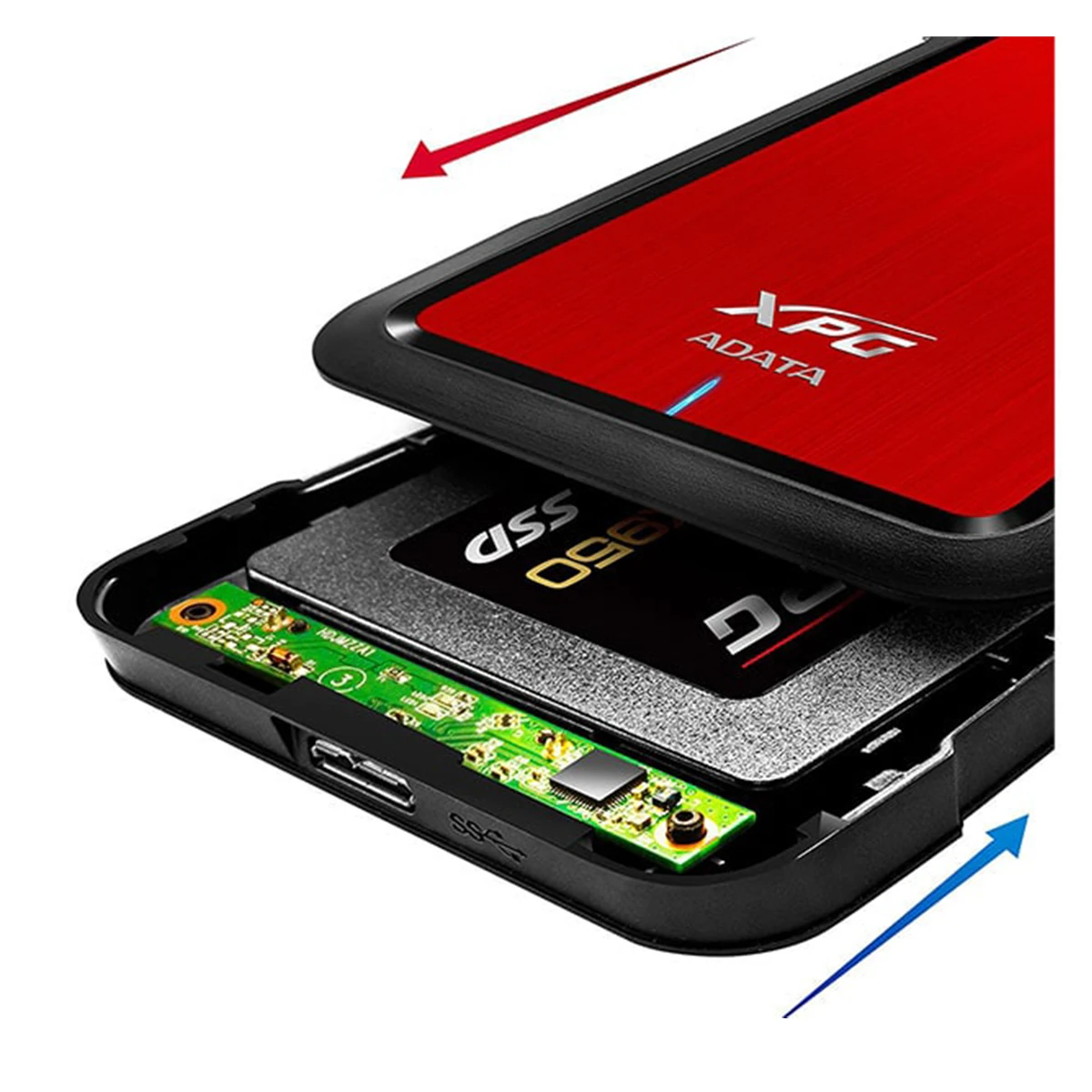 باکس هارد ای دیتا مدل ADATA XPG EX500