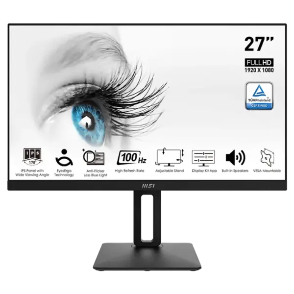 مانیتور ام اس آی 27 اینچ مدل MSI PRO MP271AP