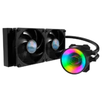 فن CPU کولر مستری مدل MasterLiquid ML240 Vivid ARGB Black