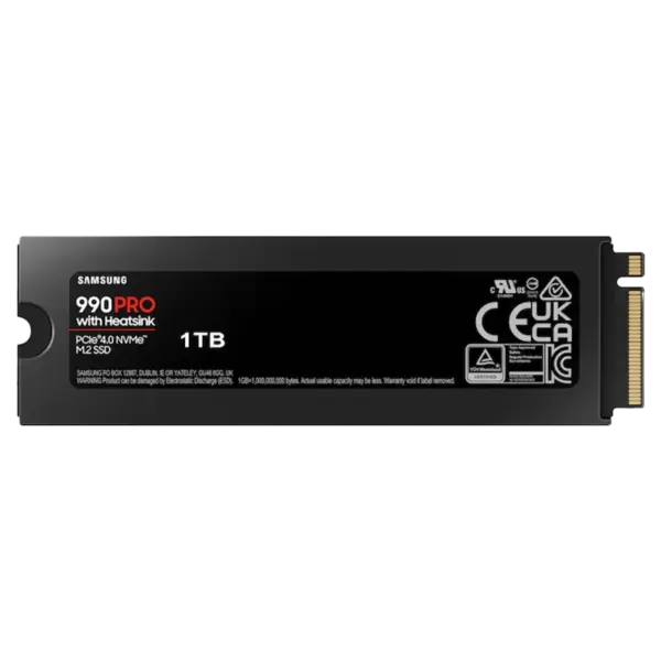 SSD اینترنال سامسونگ مدل 990 PRO Heatsink با ظرفیت 1 ترابایت