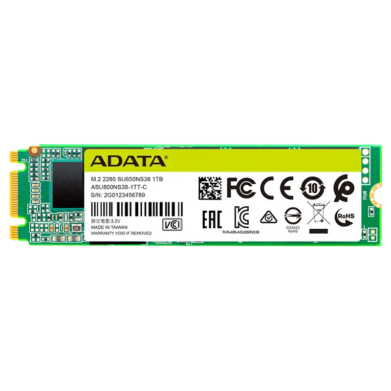 SSD اینترنال ای دیتا مدل Ultimate SU650 256GB
