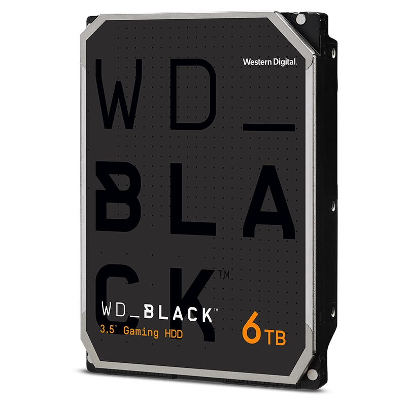 هارد اینترنال وسترن دیجیتال مدل Black با ظرفیت 6 ترابایت