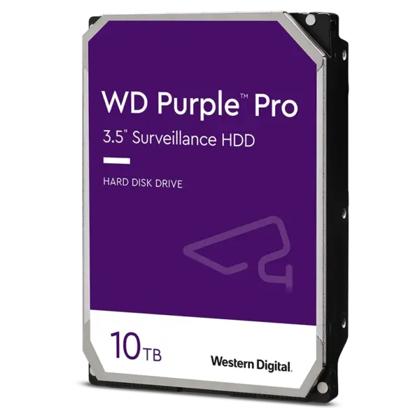 هارد اینترنال وسترن دیجیتال مدل Purple با ظرفیت 10 ترابایت