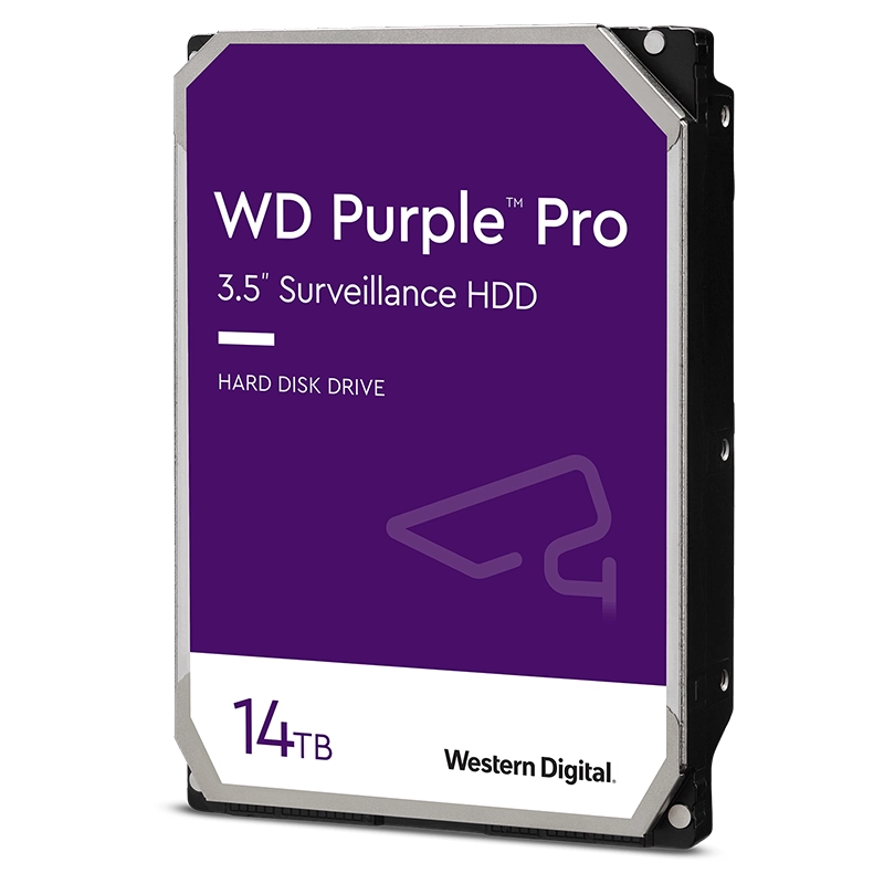 هارد اینترنال وسترن دیجیتال مدل Purple با ظرفیت 14 ترابایت