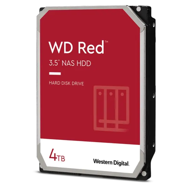 هارد اینترنال وسترن دیجیتال مدل Red با ظرفیت 4 ترابایت