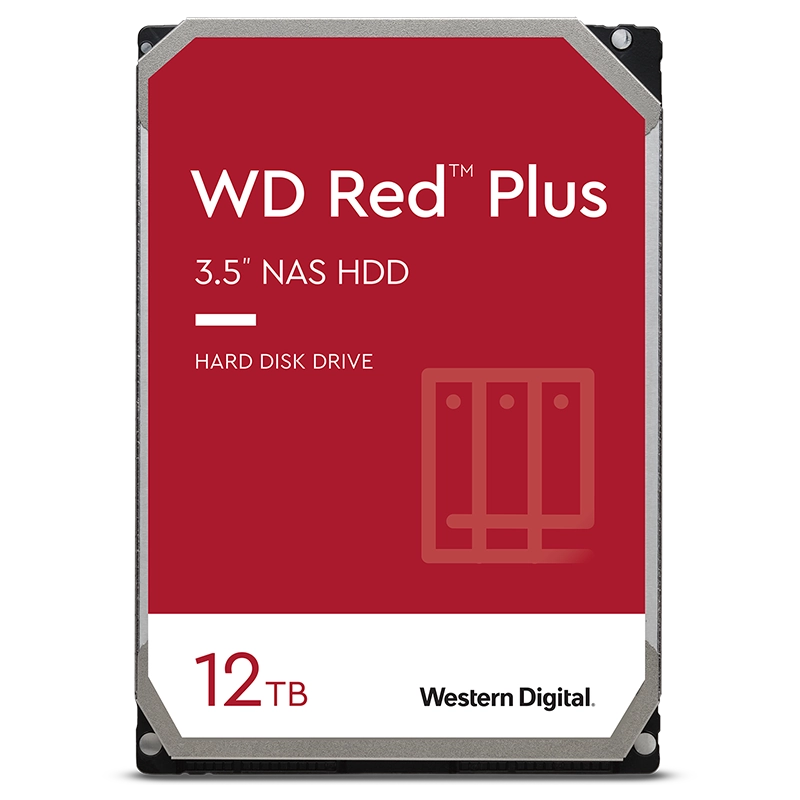 هارد اینترنال وسترن دیجیتال مدل Red با ظرفیت 12 ترابایت