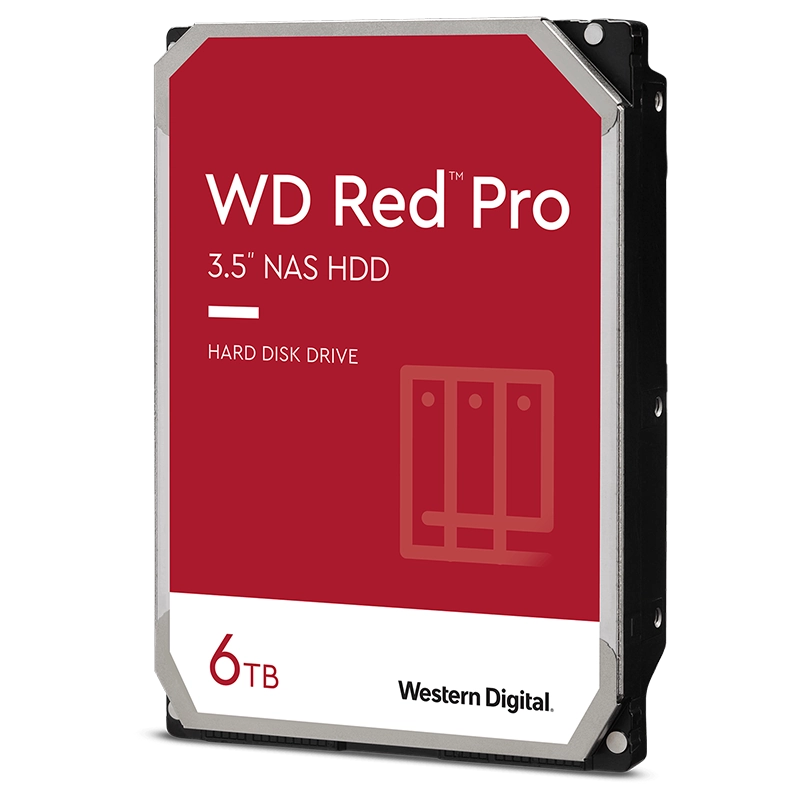 هارد اینترنال وسترن دیجیتال مدل Red Pro با ظرفیت 6 ترابایت