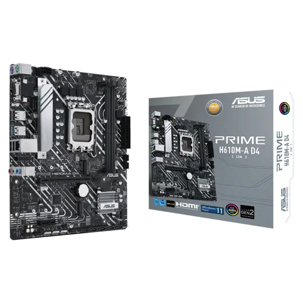 مادربرد ایسوس – PRIME H610M-A  CSM D4
