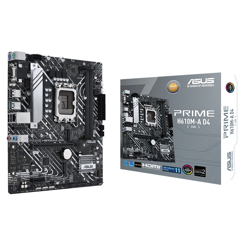 مادربرد ایسوس - PRIME H610M-A D4-CSM DDR4