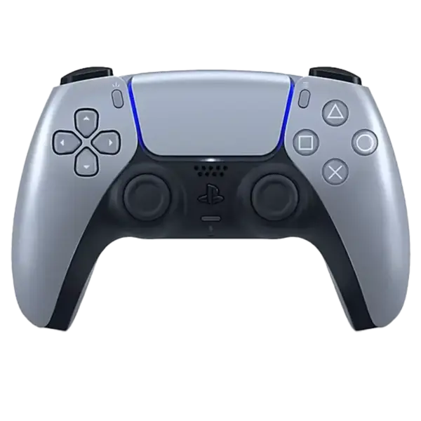دسته بازی PlayStation 5 سونی مدل DualSense نقره‌ای استرلینگ