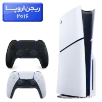 پلی استیشن 5 اسلیم ( PS5 Slim ) دیسک خور ریجن اروپا 2016 با یک دسته اضافه مشکی