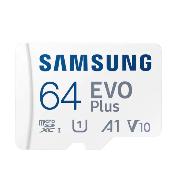 کارت حافظه microSDXC سامسونگ مدل EVO PLUS U1 A1 V10 استاندارد UHS-I ظرفیت 64 گیگابایت
