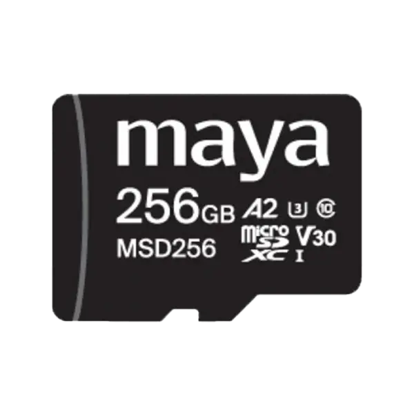 کارت حافظه microSDXC مایا مدل MSD256 استاندارد UHS-I ظرفیت 256 گیگابایت