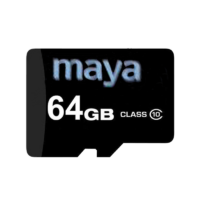 کارت حافظه microSDXC مایا مدل MSD64 استاندارد UHS-I ظرفیت 64 گیگابایت