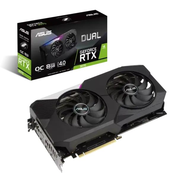 کارت گرافیک ASUS Dual GeForce RTX 3070 OC Edition 8GB