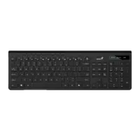 کیبورد بی‌سیم جنیوس مدل SlimStar 7230