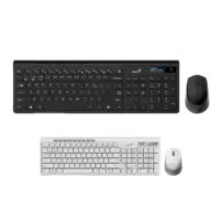 کیبورد و ماوس بی‌سیم جنیوس مدل SlimStar 8230