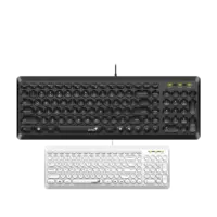 کیبورد با سیم جنیوس مدل SlimStar Q200