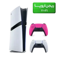 پلی استیشن 5 پرو ( PS5 Pro ) ریجن اروپا 7021 با یک دسته اضافه صورتی