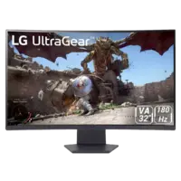 مانیتور ال جی خمیده 32 اینچ گیمینگ مدل UltraGear 32GS60QC-B