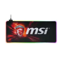ماوس پد گیمینگ msi مدل RGB طرح ROG