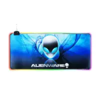 ماوس پد گیمینگ دل سایز 30×60 مدل RGB طرح Alienware