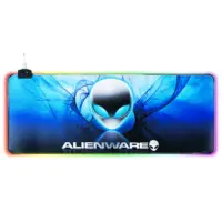 ماوس پد گیمینگ دل سایز 30×80 مدل RGB طرح  Alienware
