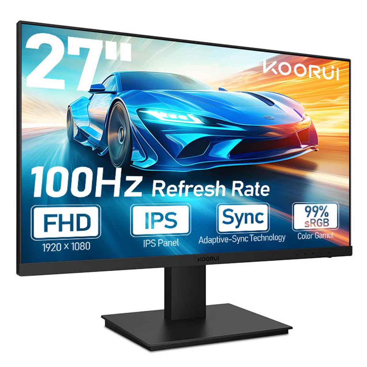 مانیتور 27 اینچ کووری گیمینگ مدل Koorui 27N02