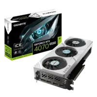 کارت گرافیک گیگابایت مدل RTX 4070 SUPER EAGLE OC ICE 12G