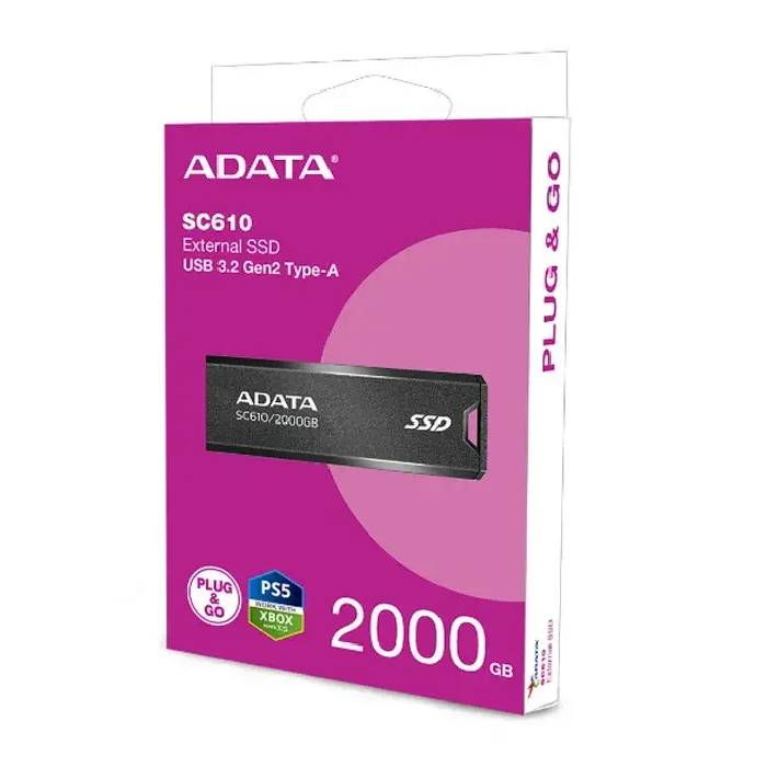 اس اس دی اکسترنال ای دیتا مدل SC610 ظرفیت 2 ترابایت
