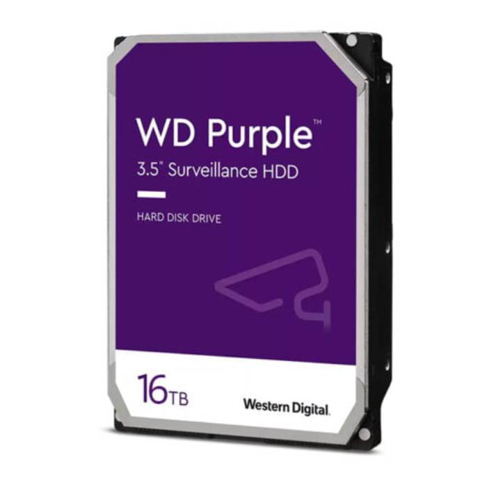 هارد اینترنال وسترن دیجیتال مدل Purple با ظرفیت 16 ترابایت