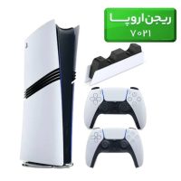 پلی استیشن 5 پرو ( PS5 Pro ) ریجن اروپا 7021 +دسته سفید+استند شارژ