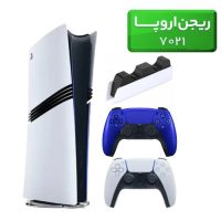 پلی استیشن 5 پرو ( PS5 Pro ) ریجن اروپا 7021 + دسته آبی + استند شارژ