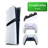 پلی استیشن 5 پرو ( PS5 Pro ) ریجن اروپا 7021 + دسته مرواریدی + استند شارژ